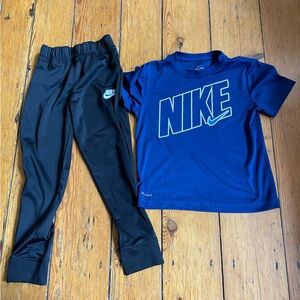 Nike top and bottoms size 6